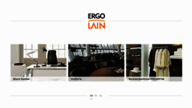 What Ergolain.lt website looked like in 2015 (8 years ago)