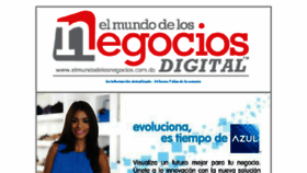 What Elmundodelosnegocios.com.do website looked like in 2015 (8 years ago)