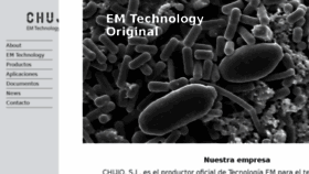 What Em-technology.es website looked like in 2015 (8 years ago)