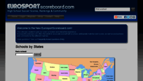 What Eurosportscoreboard.com website looked like in 2015 (8 years ago)