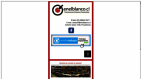 What Enelblanco.cl website looked like in 2015 (8 years ago)