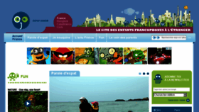 What Expatjunior.com website looked like in 2015 (8 years ago)