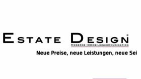 What Estatedesign.de website looked like in 2015 (8 years ago)