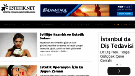 What Estetik.net.tr website looked like in 2015 (8 years ago)