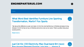 What Enginepartsrus.com website looked like in 2015 (8 years ago)