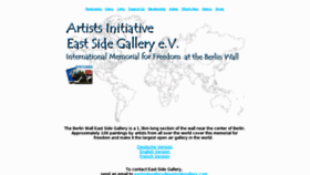 What Eastsidegallery.com website looked like in 2015 (8 years ago)