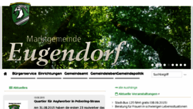 What Eugendorf.at website looked like in 2015 (8 years ago)