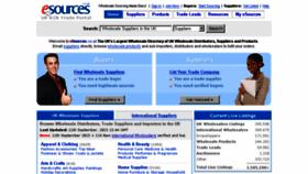 What Esource.co.uk website looked like in 2015 (8 years ago)