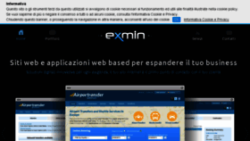 What Exmin.it website looked like in 2015 (8 years ago)