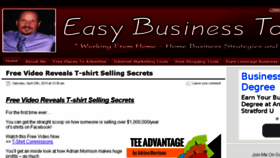 What Easybusinesstoday.com website looked like in 2015 (8 years ago)