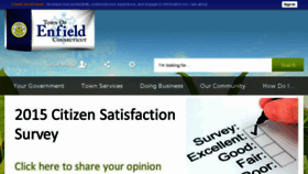 What Enfield-ct.gov website looked like in 2015 (8 years ago)
