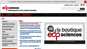 What Edpsciences.fr website looked like in 2015 (8 years ago)