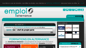 What Emploi-alternance.net website looked like in 2015 (8 years ago)