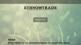 What Ethnotrade.com website looked like in 2015 (8 years ago)