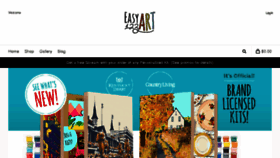 What Easy123art.com website looked like in 2015 (8 years ago)