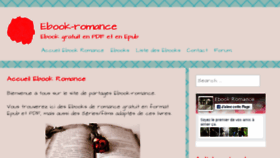 What Ebook-romance.info website looked like in 2015 (8 years ago)