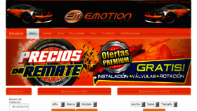 What Emotion.cr website looked like in 2015 (8 years ago)