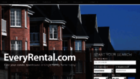 What Everyrental.com website looked like in 2015 (8 years ago)