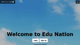 What Edunation.co.in website looked like in 2015 (8 years ago)