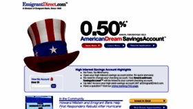 What Emigrantdirect.com website looked like in 2015 (8 years ago)