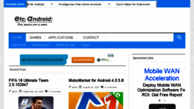 What Etcandroid.com website looked like in 2015 (8 years ago)