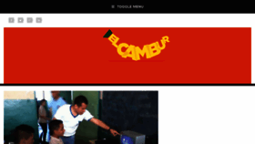What Elcambur.com.ve website looked like in 2015 (8 years ago)