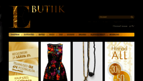 What Ebutiik.ee website looked like in 2015 (8 years ago)