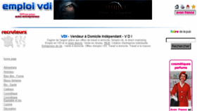 What Emploi-vdi.com website looked like in 2015 (8 years ago)
