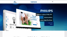 What Ephlux.com website looked like in 2015 (8 years ago)