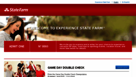 What Experiencestatefarm.com website looked like in 2015 (8 years ago)