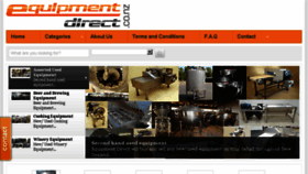 What Equipmentdirect.co.nz website looked like in 2015 (8 years ago)