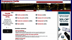 What Ecommerce-cortix.fr website looked like in 2015 (8 years ago)