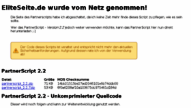 What Eliteseite.de website looked like in 2015 (8 years ago)