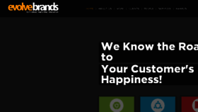 What Evolvebrands.com website looked like in 2015 (8 years ago)