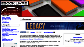 What Ebook-livre.com website looked like in 2015 (8 years ago)