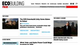 What Ecohomemagazine.com website looked like in 2015 (8 years ago)