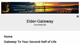 What Elder-gateway.com website looked like in 2015 (8 years ago)