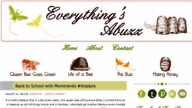 What Everythingsabuzz.com website looked like in 2015 (8 years ago)