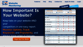 What Ezwebsitemonitoring.com website looked like in 2015 (8 years ago)