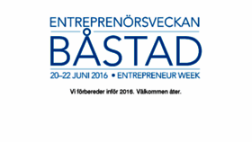 What Entreprenorsveckanbastad.se website looked like in 2015 (8 years ago)