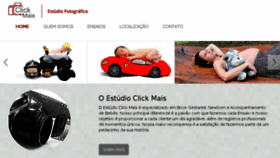 What Estudioclickmais.com.br website looked like in 2015 (8 years ago)