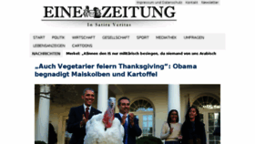 What Eine-zeitung.net website looked like in 2015 (8 years ago)