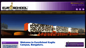 What Es07.euroschoolindia.com website looked like in 2015 (8 years ago)