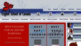 What Esc-toronto.com website looked like in 2015 (8 years ago)