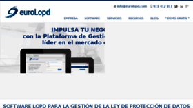 What Eurolopd.com website looked like in 2015 (8 years ago)