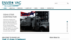 What Envirovac.us website looked like in 2015 (8 years ago)