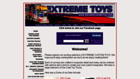 What Extremecustomtoys.com website looked like in 2015 (8 years ago)