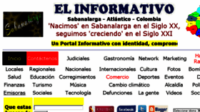 What Elinformativo.org website looked like in 2015 (8 years ago)