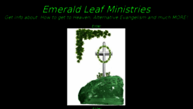 What Emeraldleafministries.com website looked like in 2015 (8 years ago)