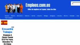 What Empleos.com.es website looked like in 2015 (8 years ago)